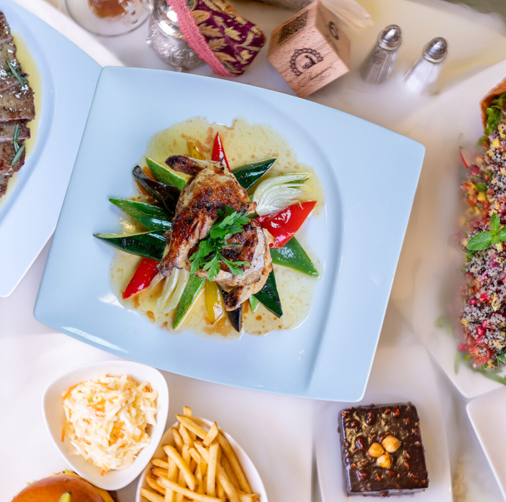 grilled baby chicken