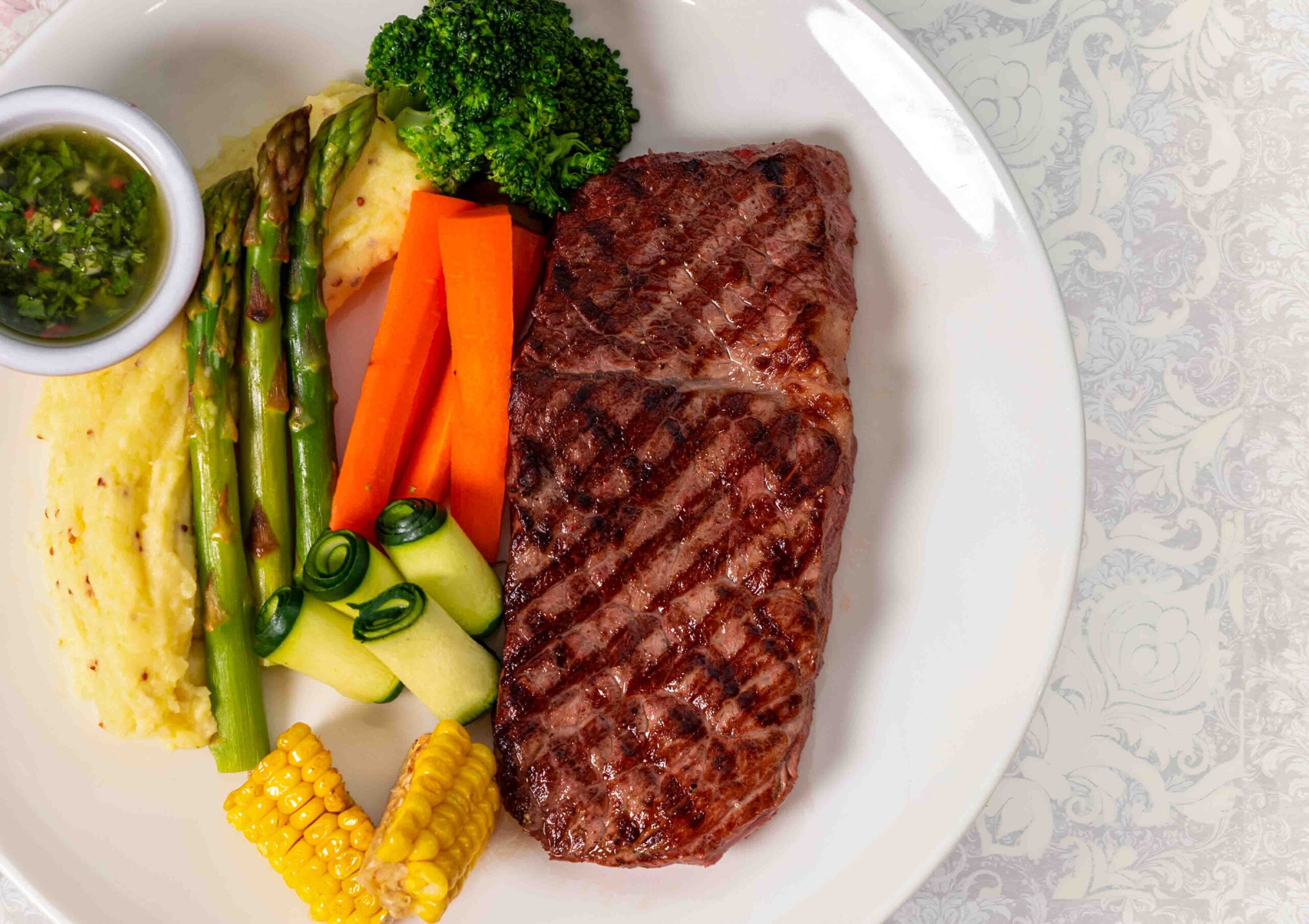 grilled steak